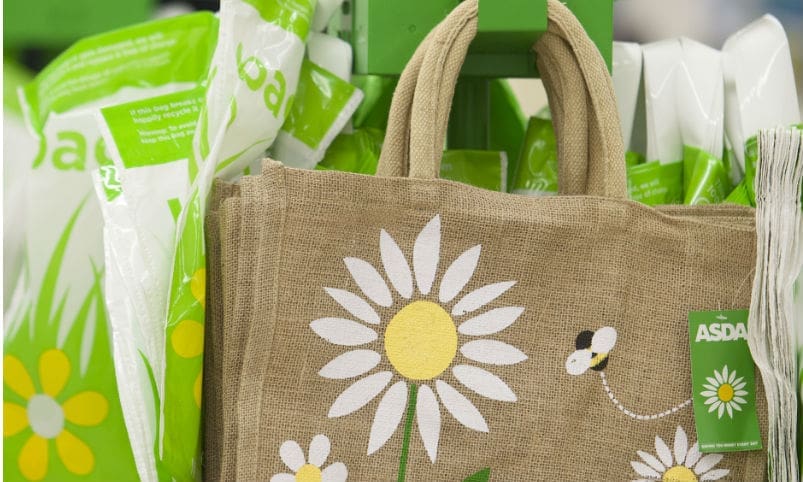 Asda to scrap 5p bags in a bid to reduce plastic