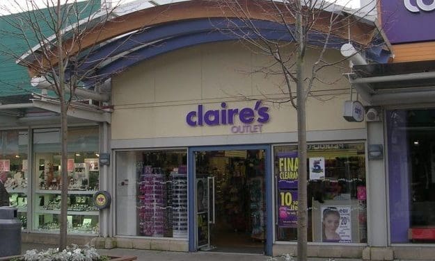 Mass debt for Claire’s Accessories causing bankruptcy talks