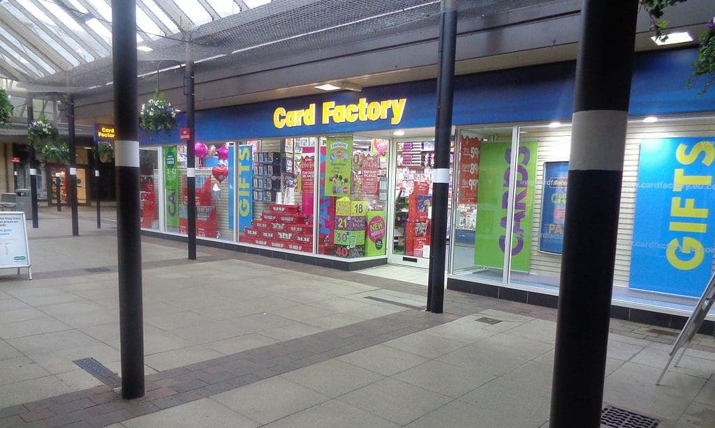 Card Factory posts £14.6m drop in full-year profits