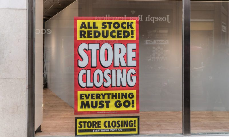 Over 10,000 stores predicted to close in 2018, analysts say