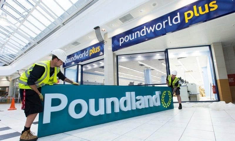 Poundland to open in 20 former Poundworld locations