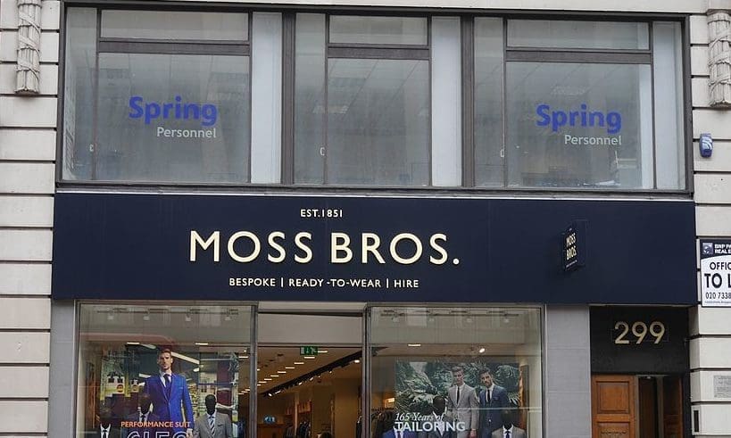 Moss Bros’ revenue drops as hot weather and World Cup ‘distraction’ affects sales