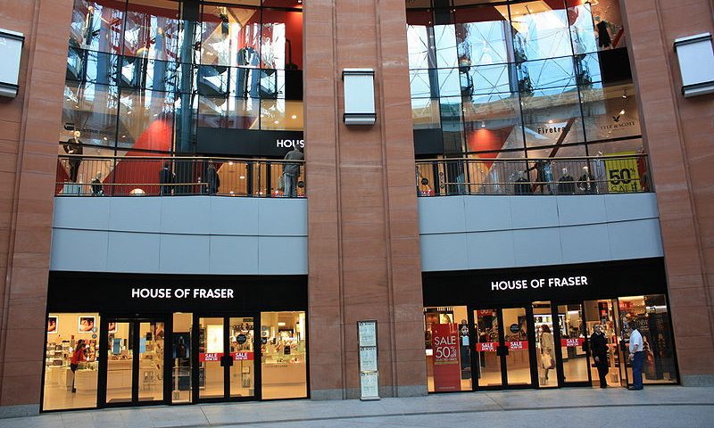 House of Fraser to close two more stores