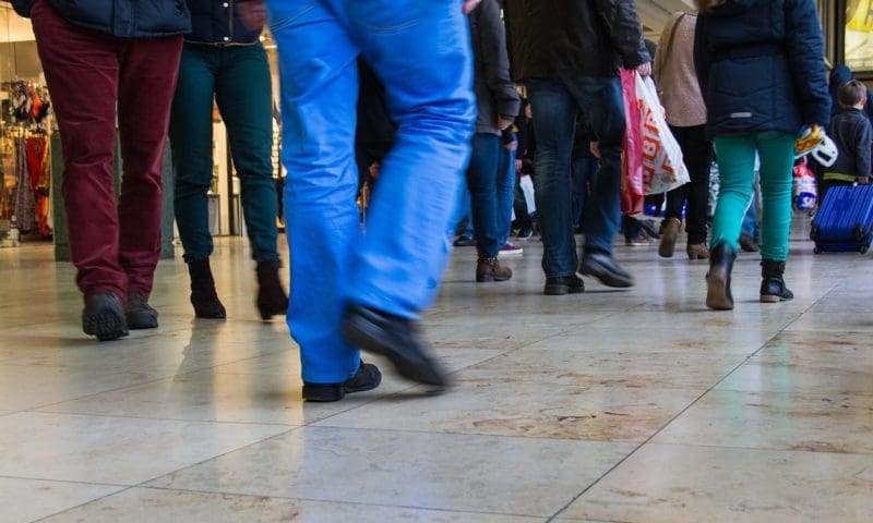 Footfall continues to fall in September