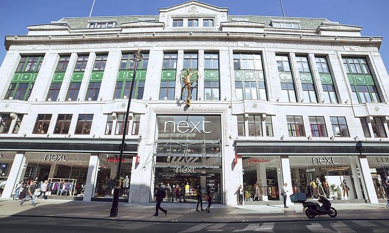 Next Christmas sales boosted by online surge