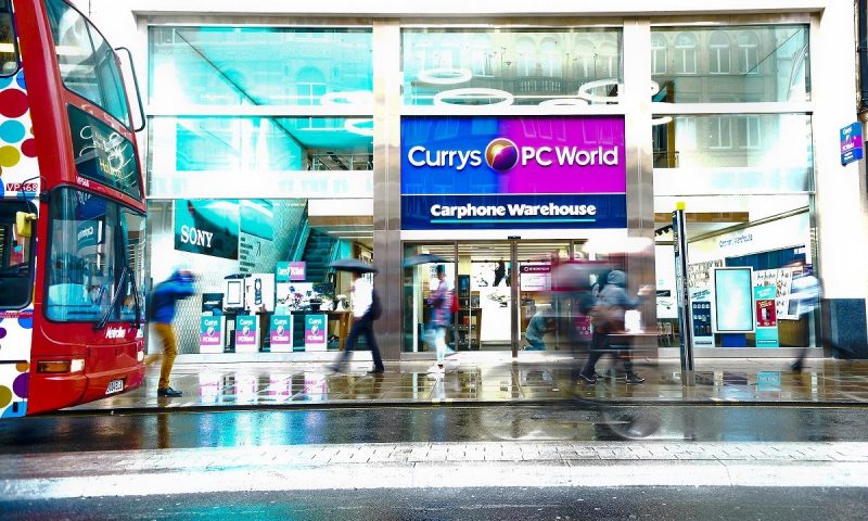 Dixons Carphone sees Christmas sales boost
