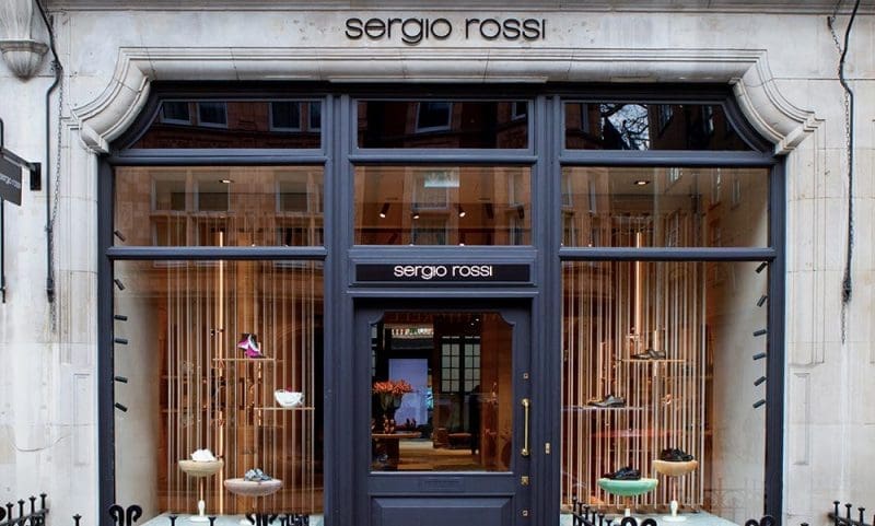 Sergio Rossi opens flagship in London