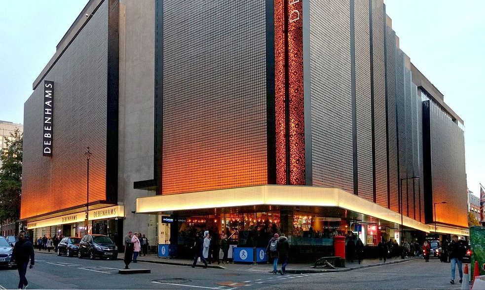 Debenhams to close 22 stores with 1,200 jobs at risk