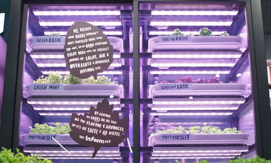 M&S partners with infarm to bring urban farming to London stores