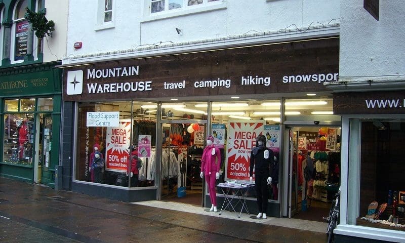 Mountain Warehouse reports ‘record’ trading over festive period