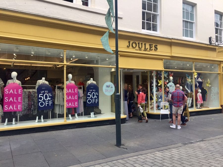 Joules swings to £2m loss in full-year results