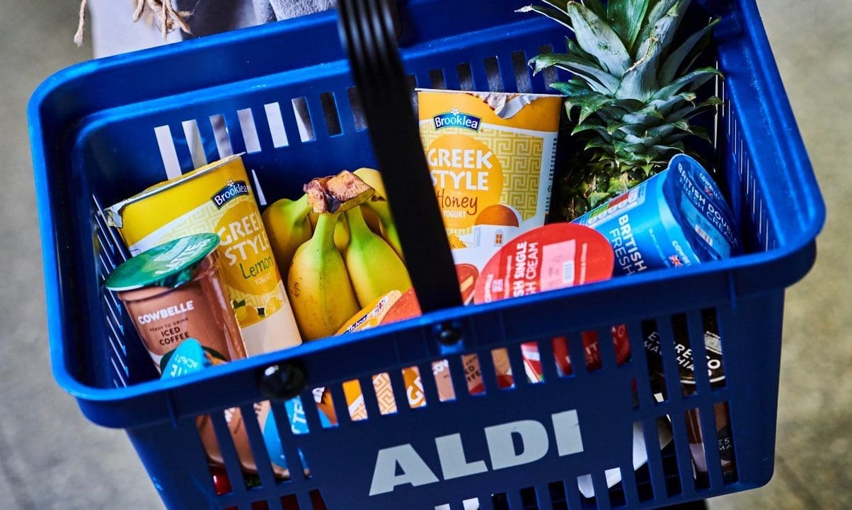 Aldi removes single-use plastic lids from own-label products