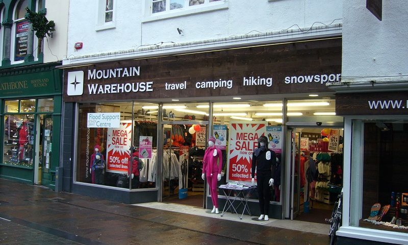 2,000 Mountain Warehouse jobs at risk as coronavirus impacts sales