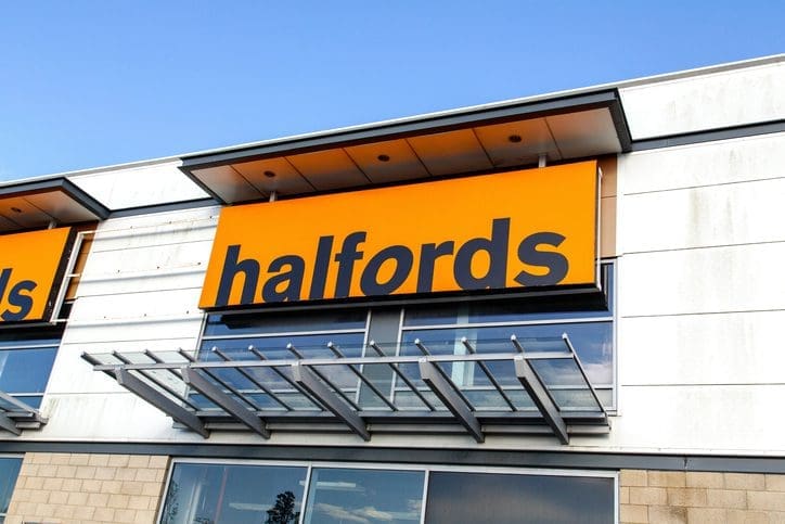 Halfords forecast 25% sales slump