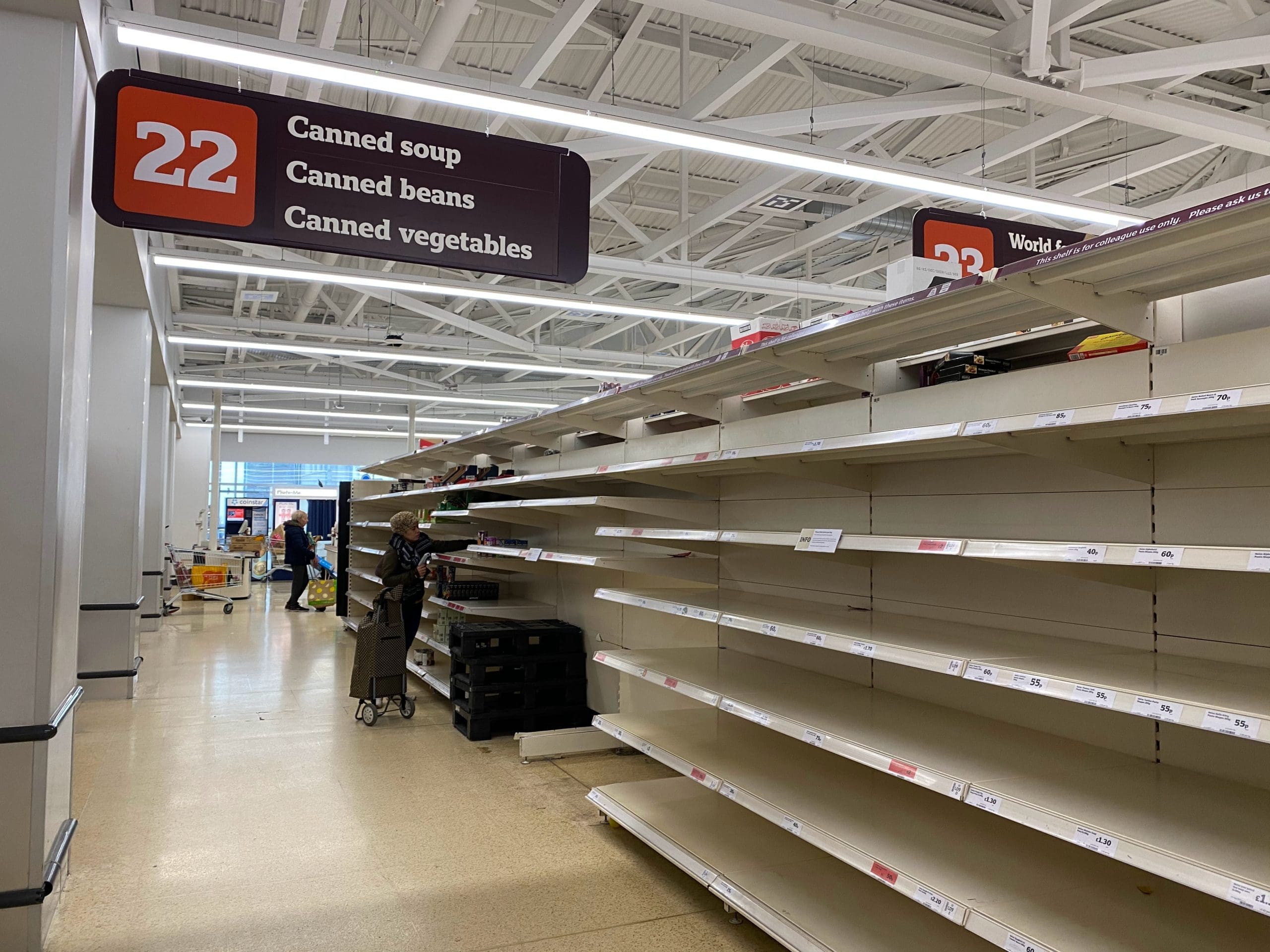 Footfall nosedives by 81%