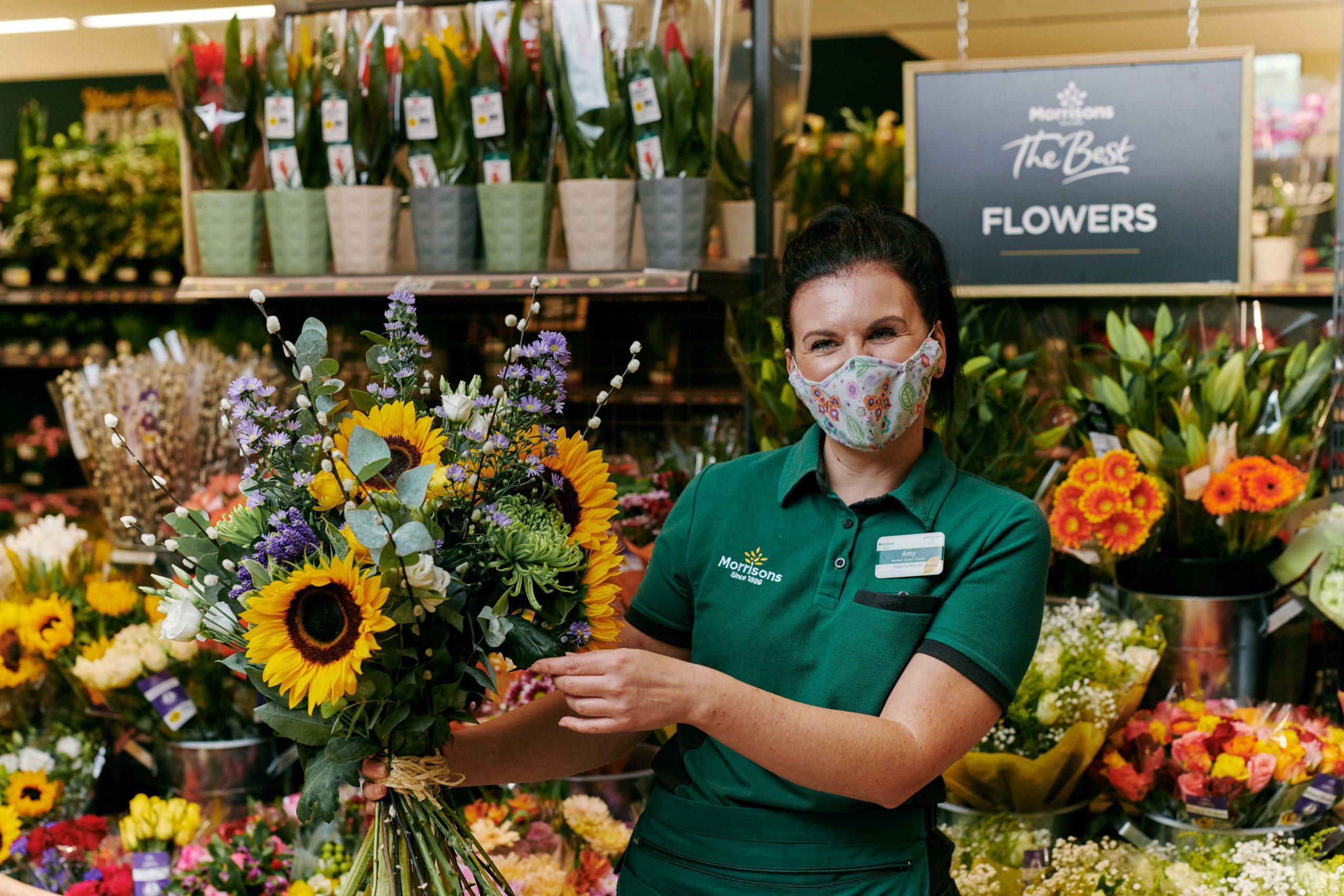 Morrisons doubles number of instore florists