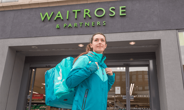 Waitrose expands Deliveroo grocery service
