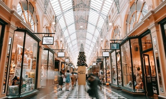Christmas footfall predicted to remain 17% below 2019 levels