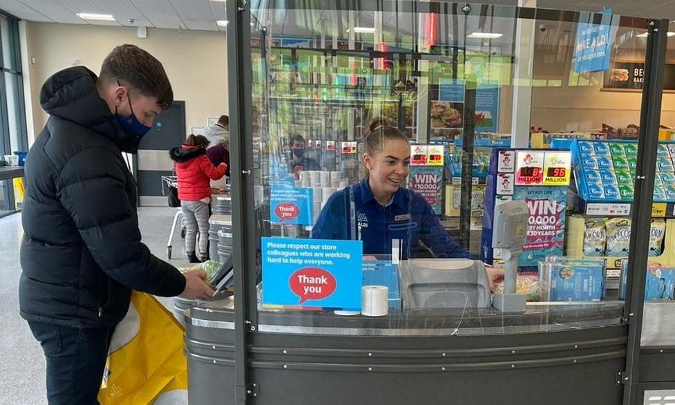 Aldi stores to supply National Lottery