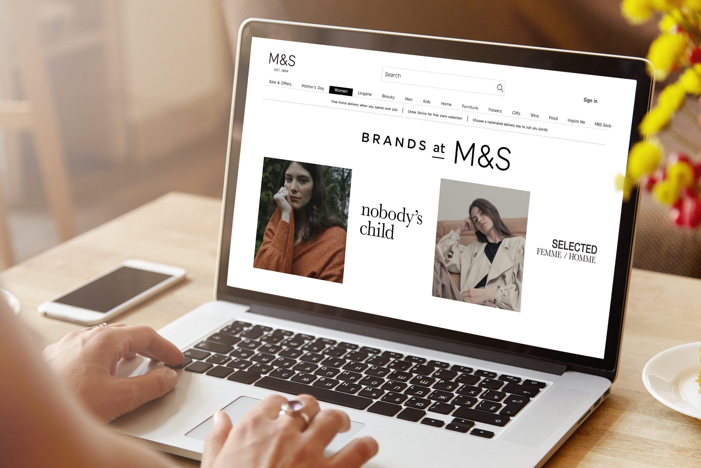 M&S adds third-party brands to online offering