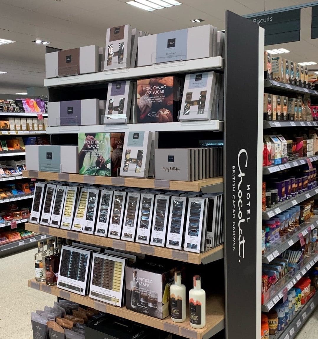 Hotel Chocolat to launch branded spaces within Waitrose