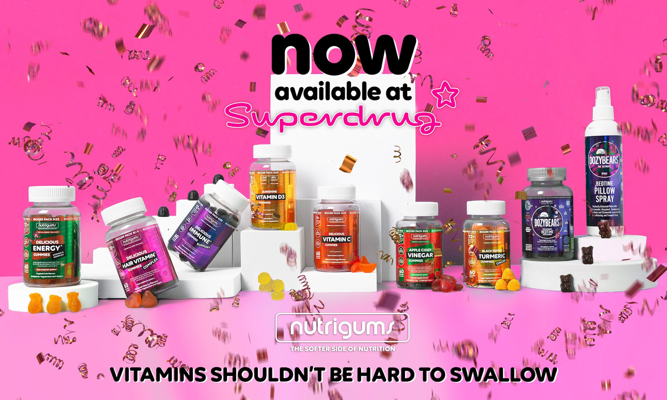 Nutrigums agrees Superdrug partnership