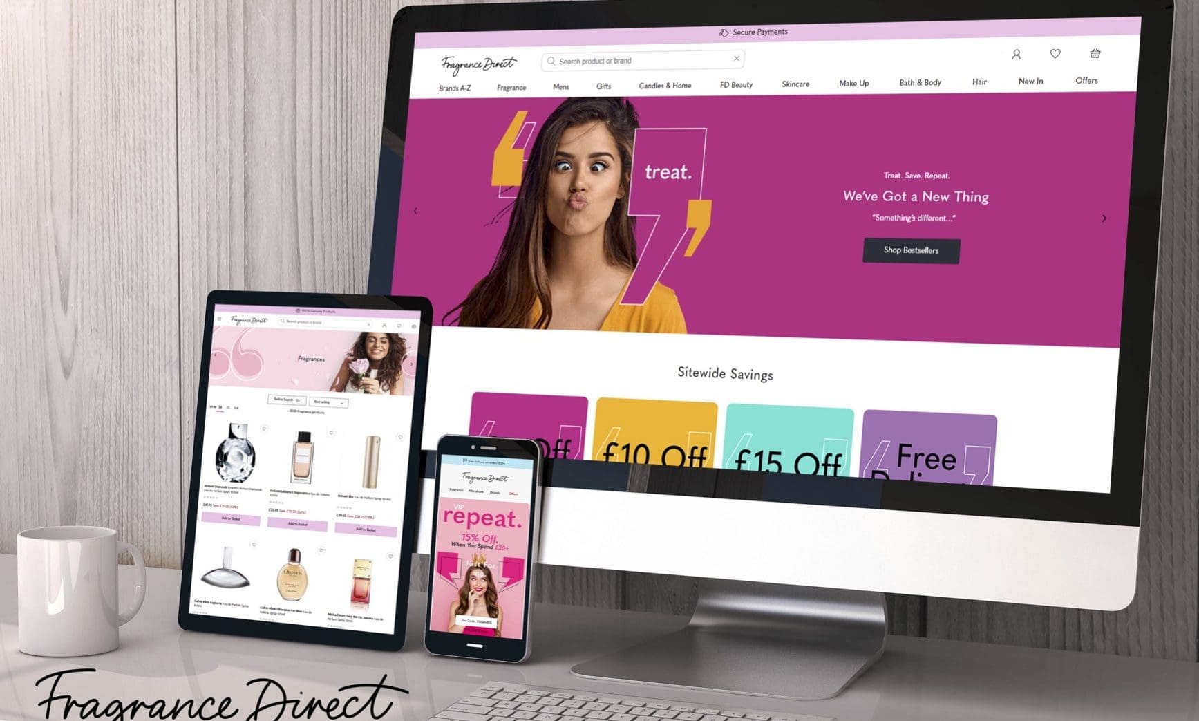 Fragrance Direct relaunches website one year after Maximo acquisition