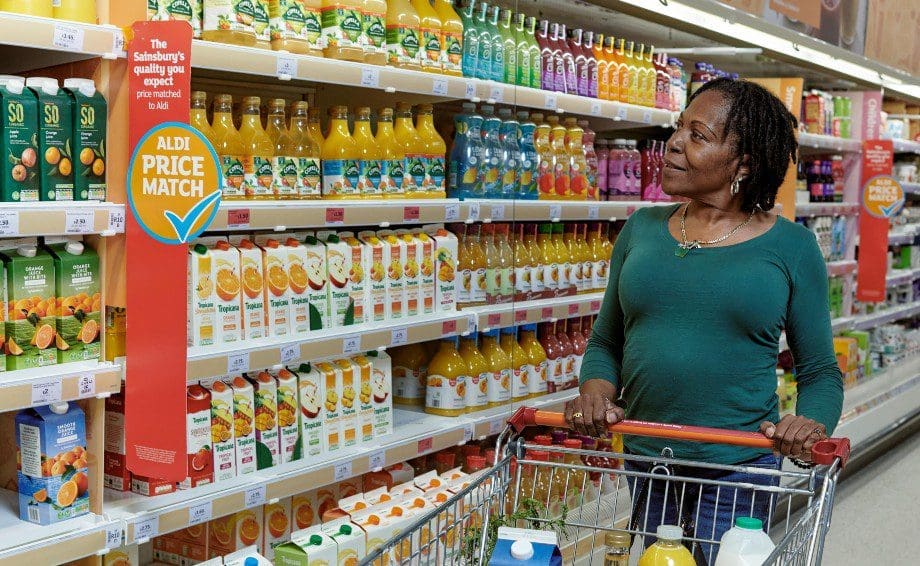 Sainsbury’s returns to growth in Q1 as food inflation falls