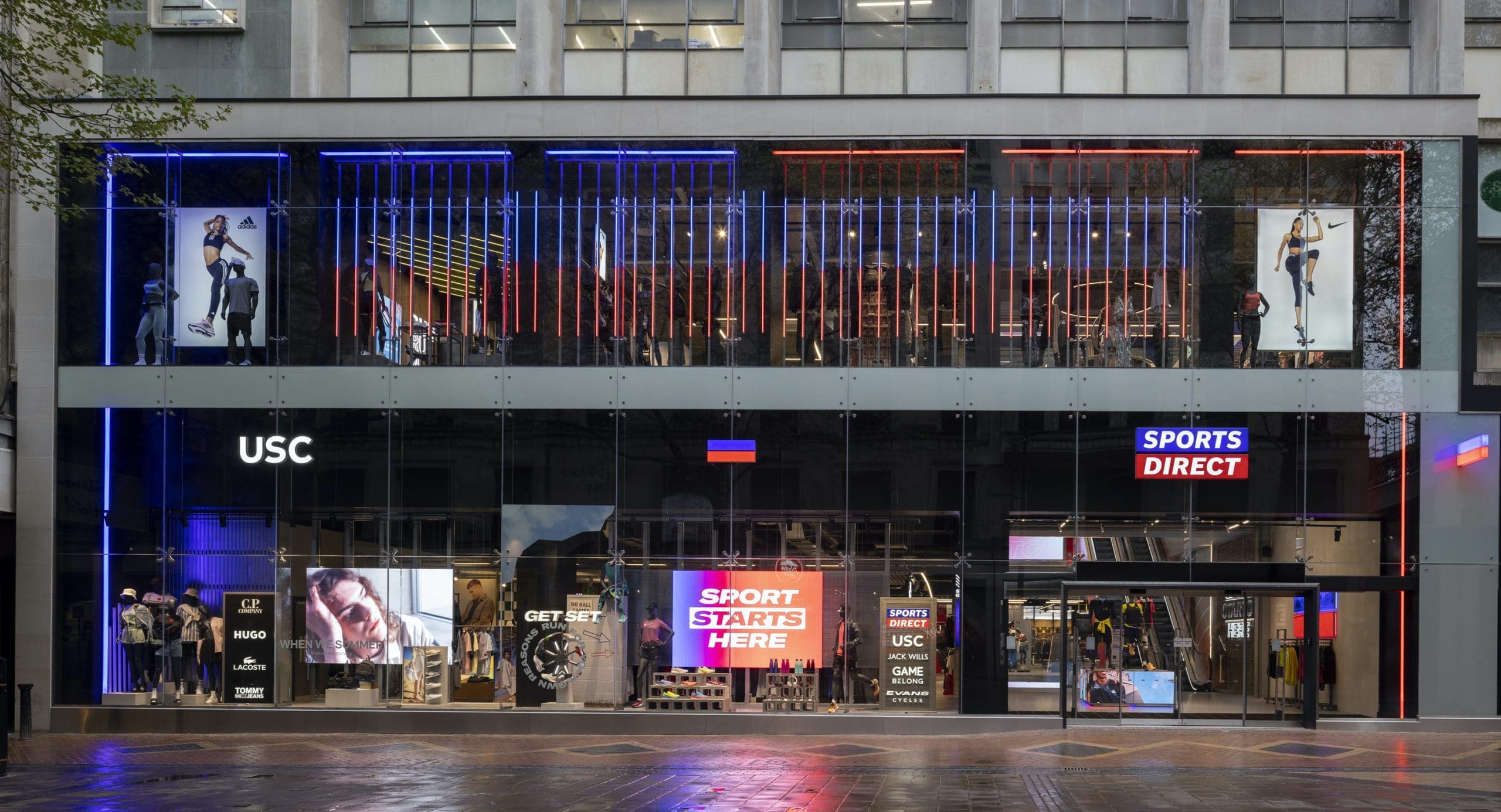 Sports Direct opens £10m Birmingham flagship