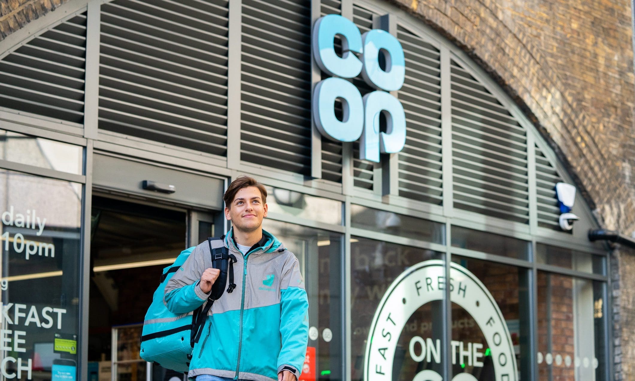 Co-op and Deliveroo extend partnership to 1,400 stores