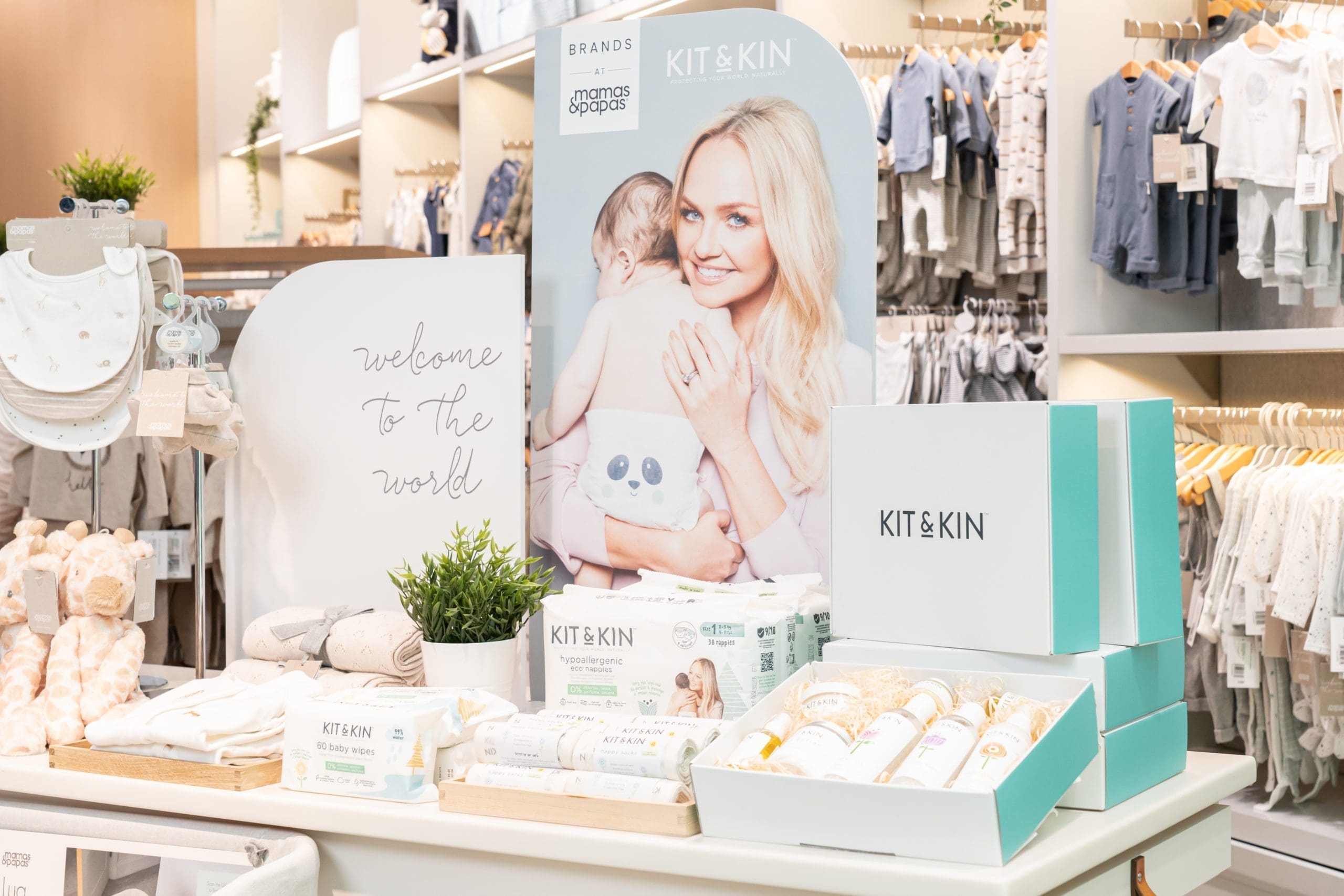 Mamas & Papas partners with Kit & Kin to promote eco-friendly products