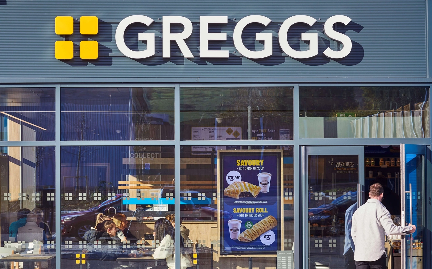 Greggs sales rise 23% in FY22 