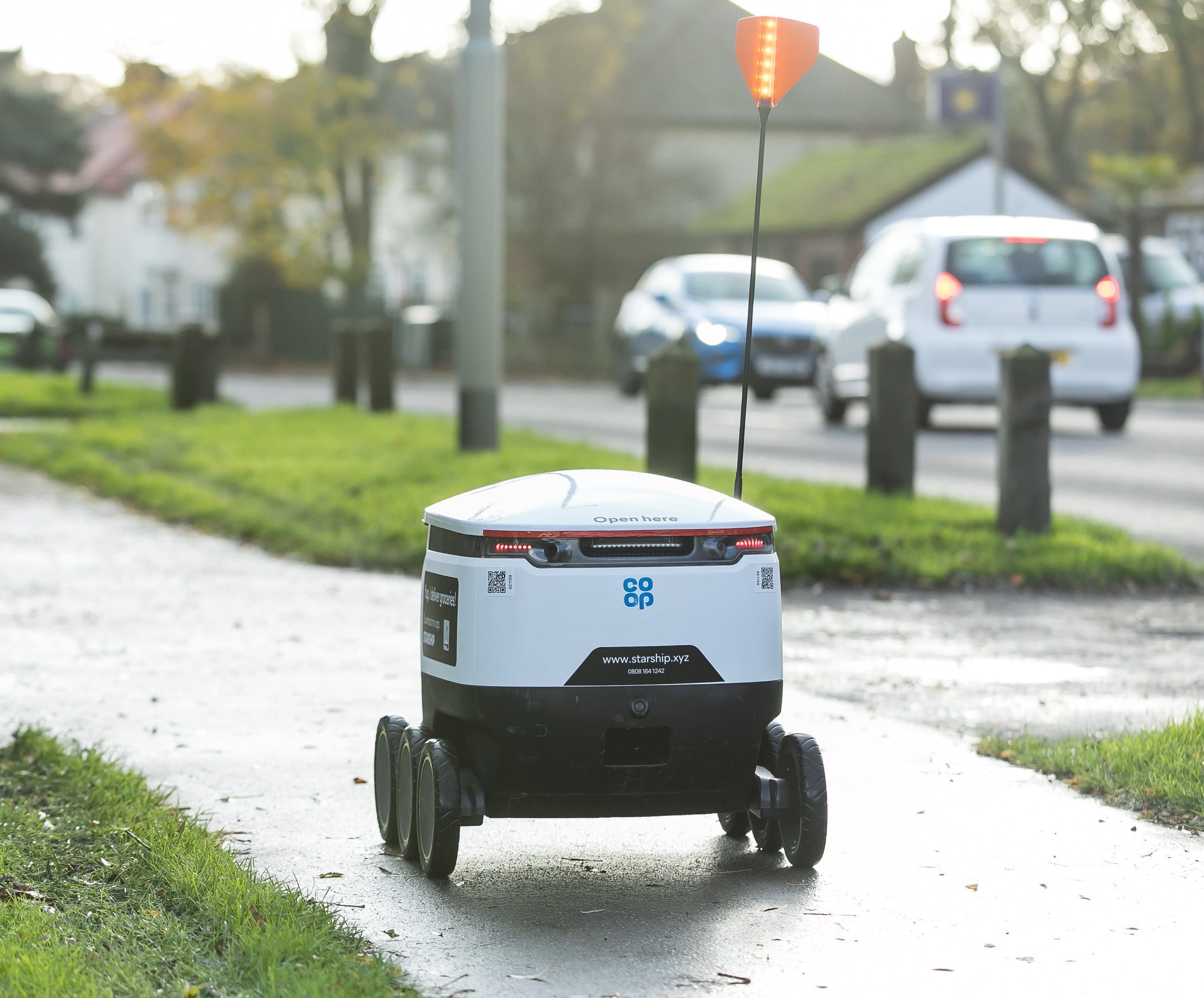 Co-op and Starship expand robot delivery service in Yorkshire