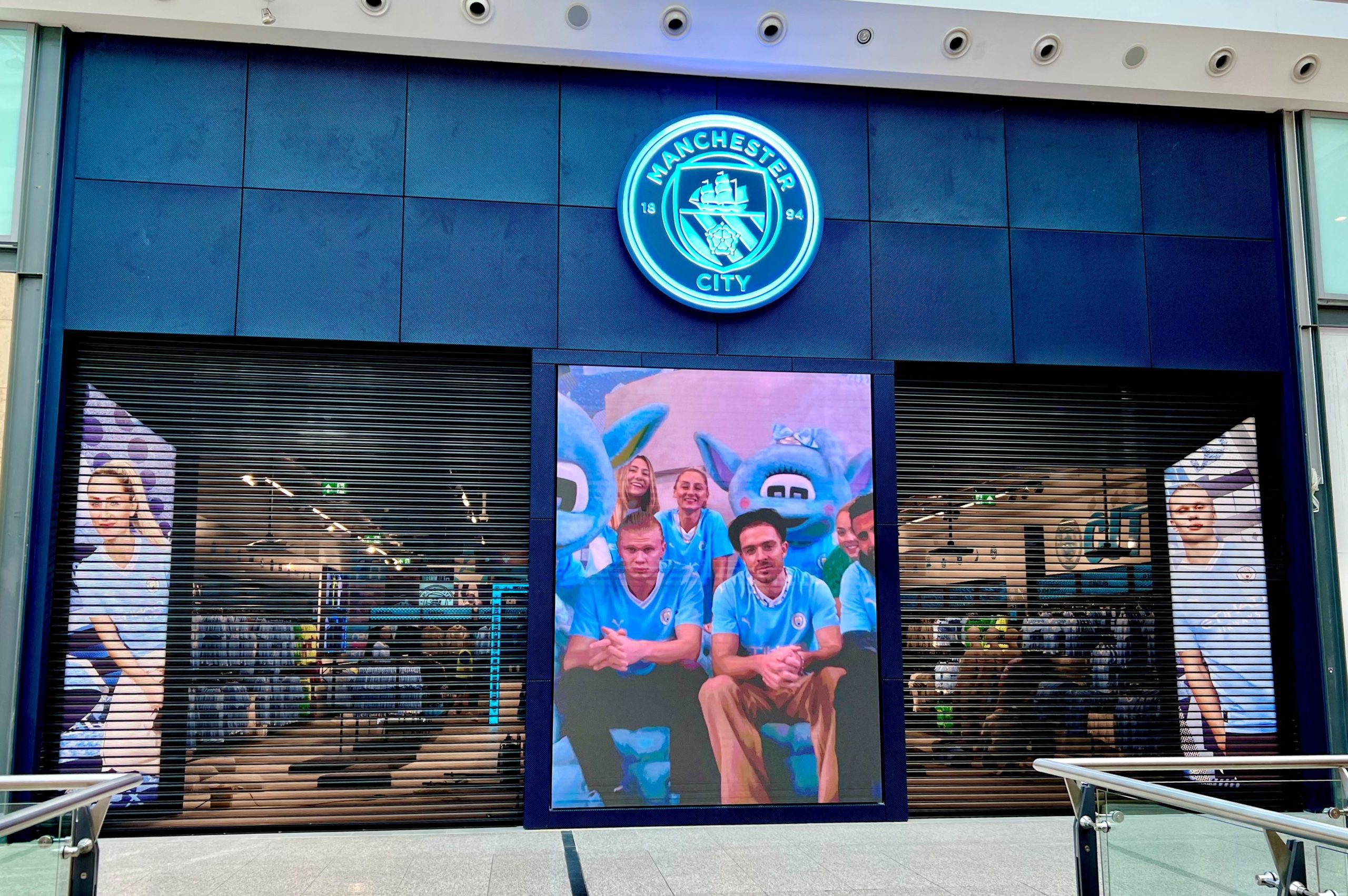 Man City opens interactive store at Manchester Arndale