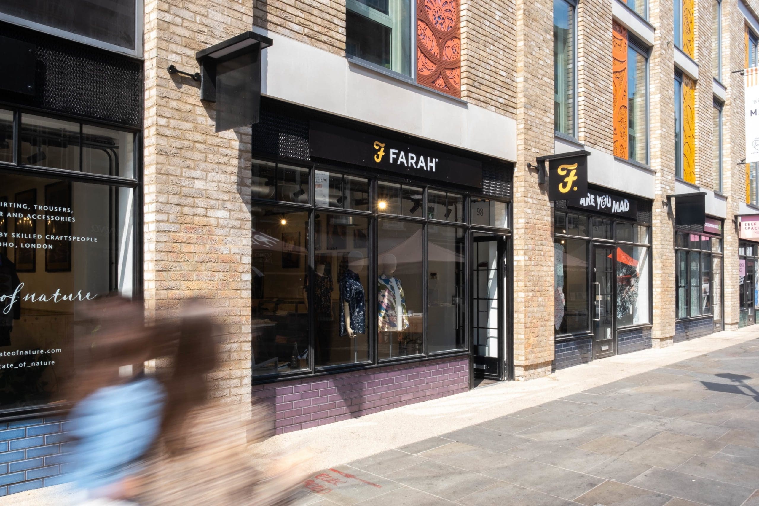 Farah opens new London store in Soho