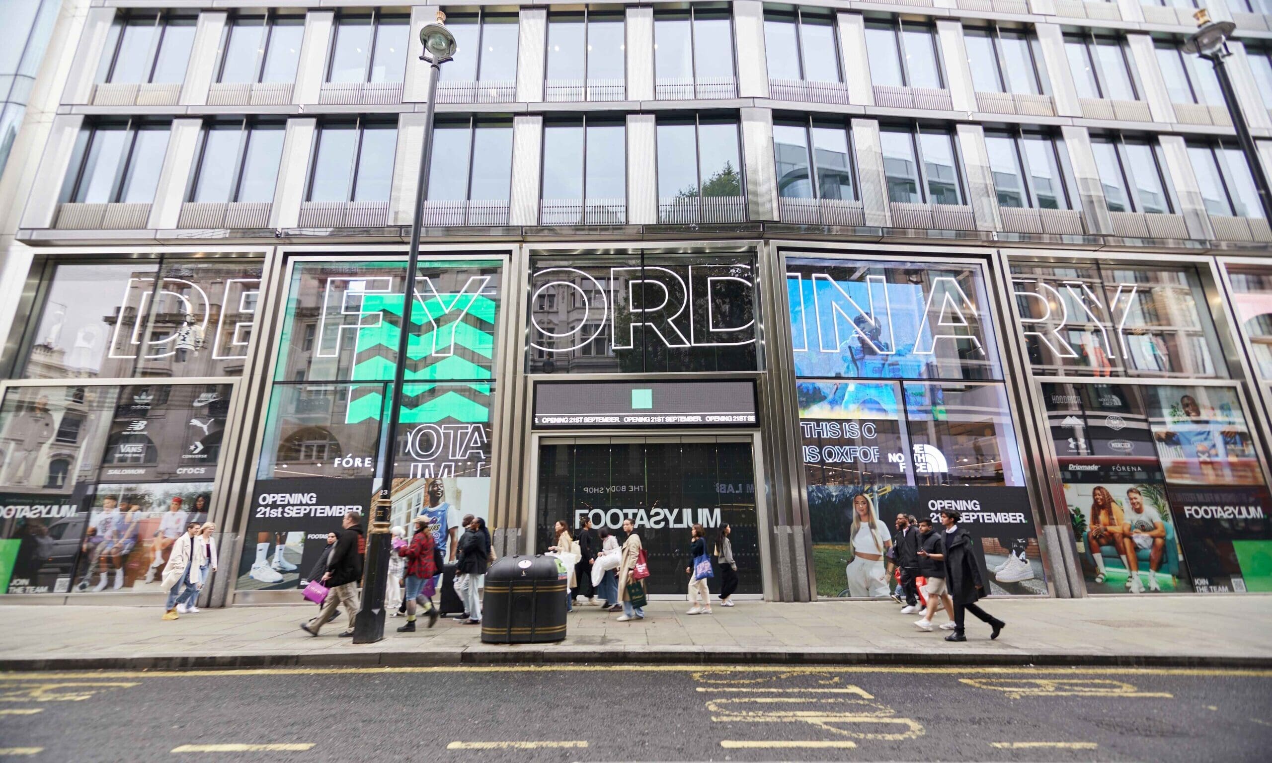 Footasylum opens Oxford Street flagship