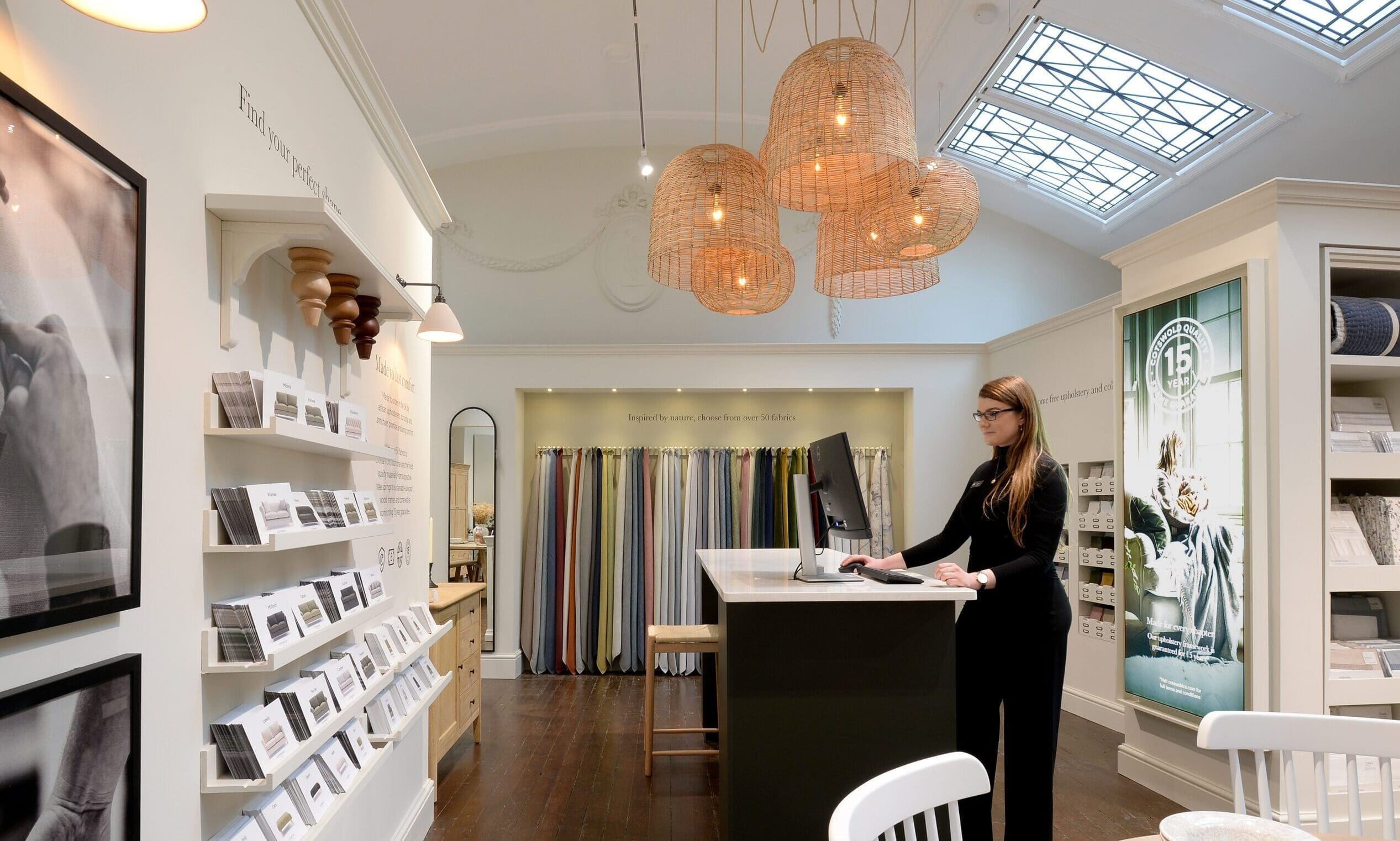 The Cotswold Company upgrades showrooms with new Upholstery Hubs
