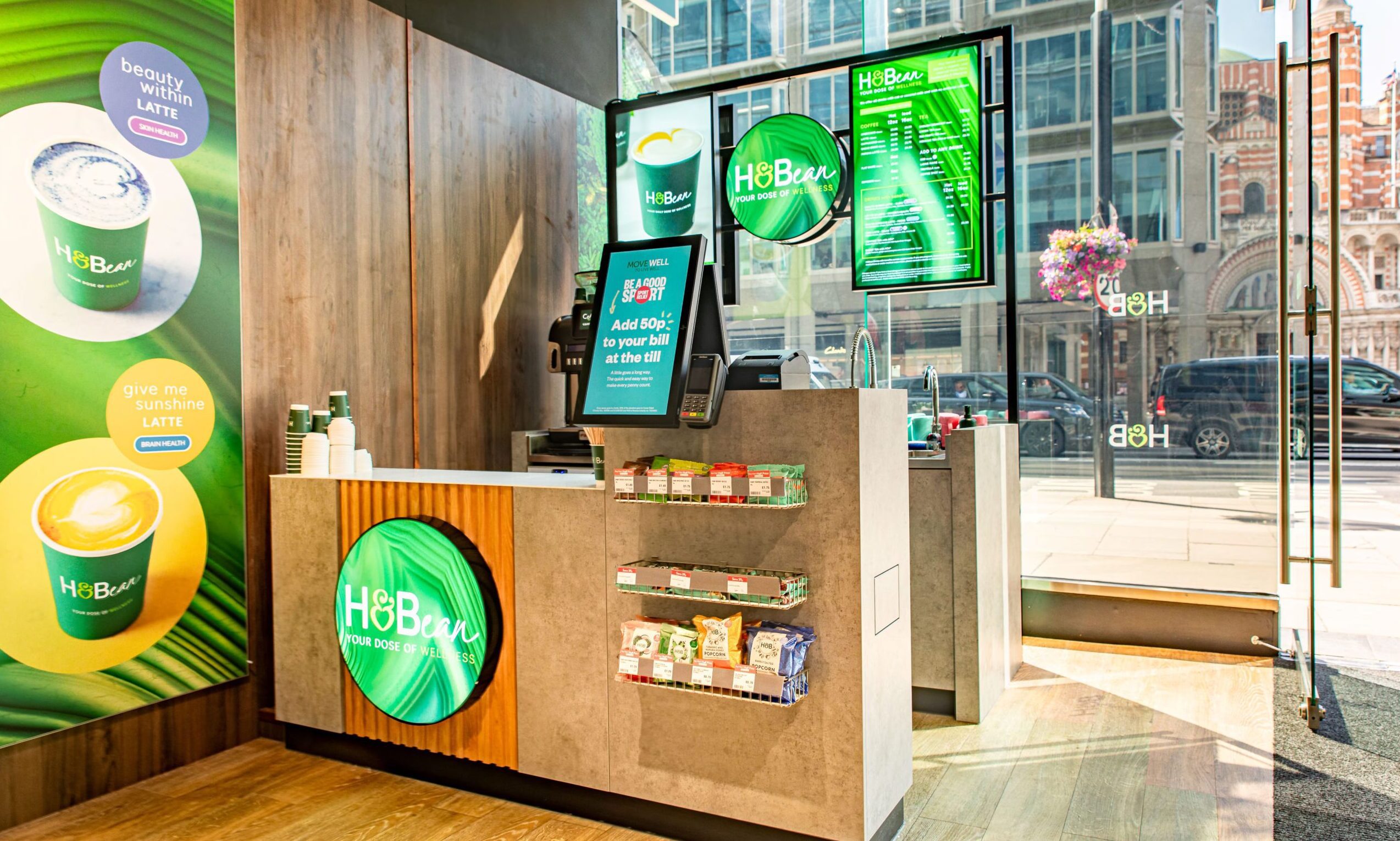 Holland and Barrett unveils first London ‘H&Bean’ cafe