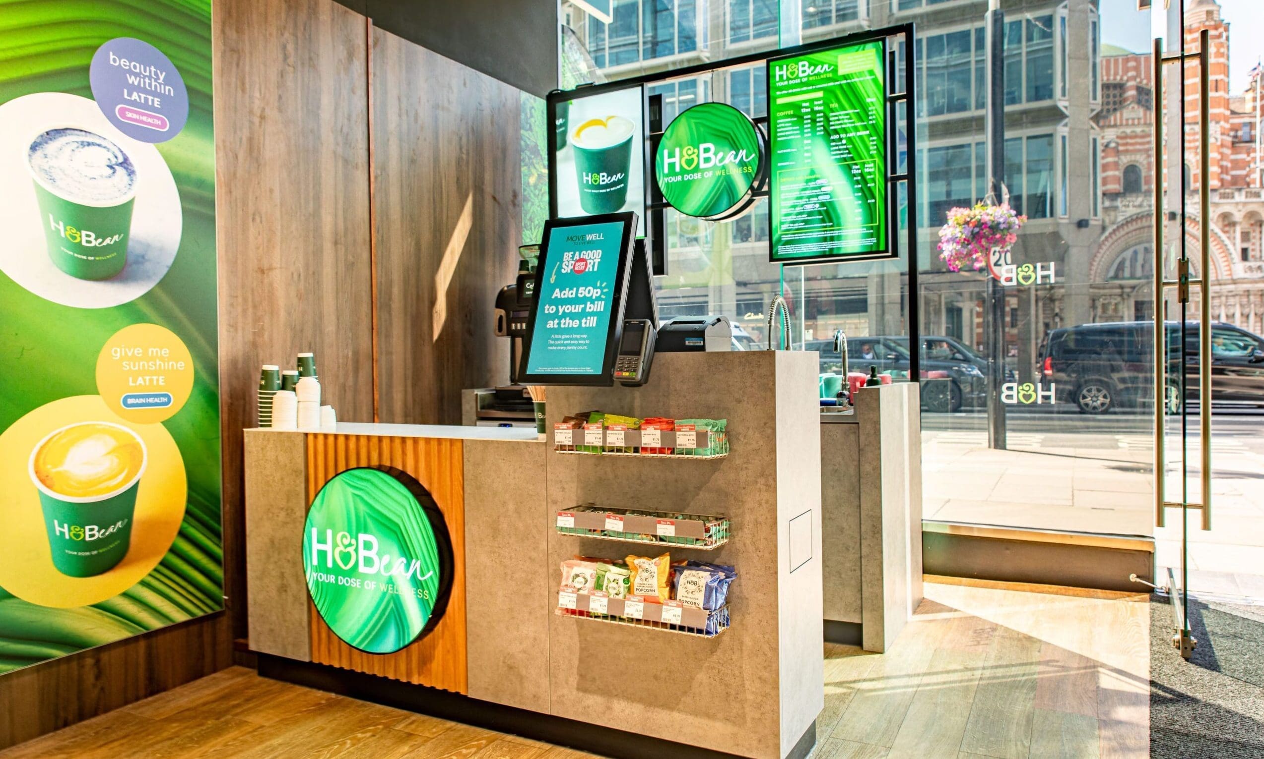 Holland and Barrett unveils first London ‘H&Bean’ cafe