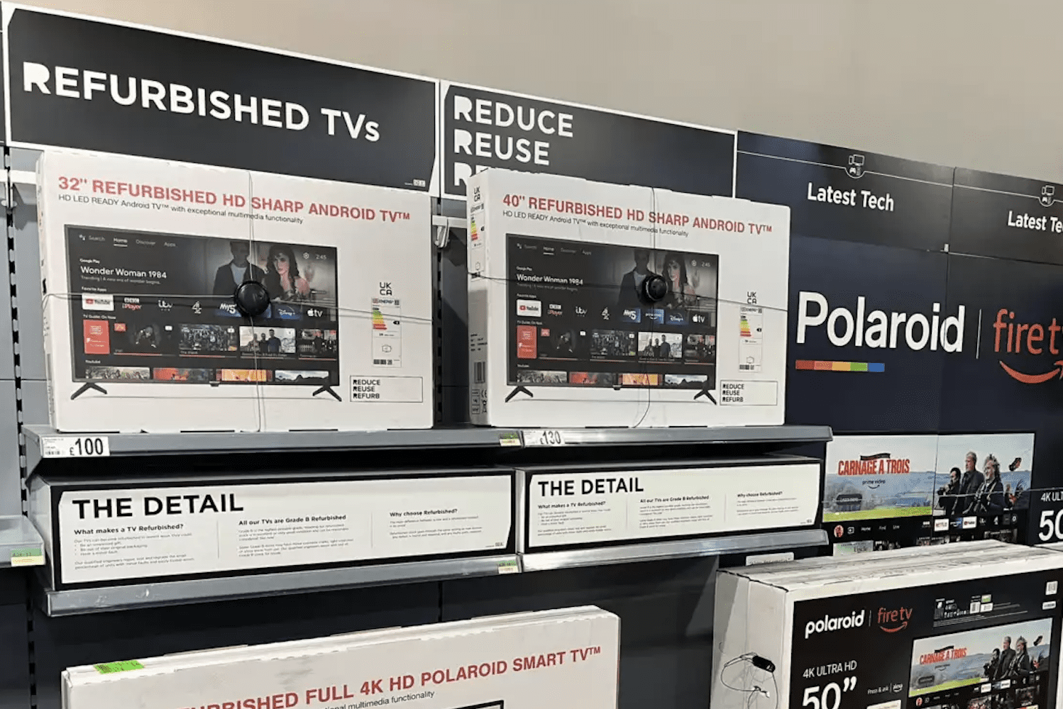 Asda becomes first supermarket to sell refurbished TVs