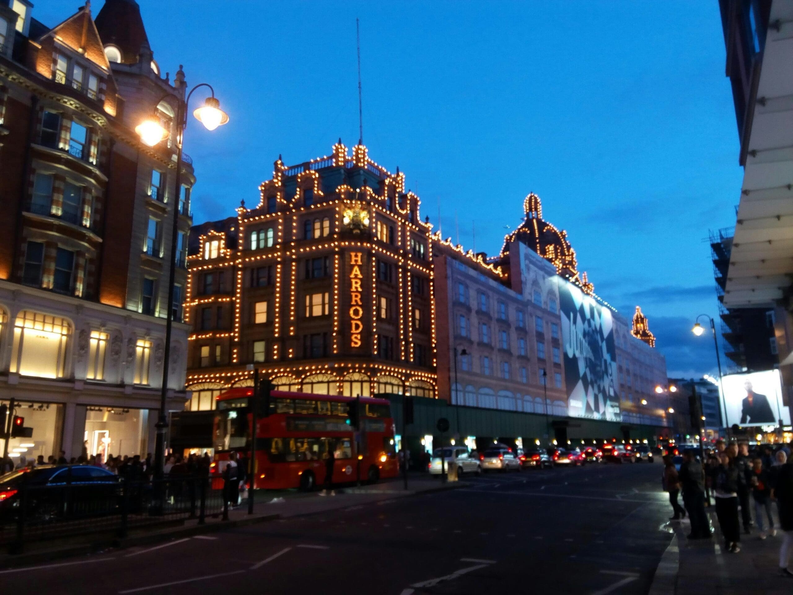 Harrods sales hit £900m but profits slide £35m