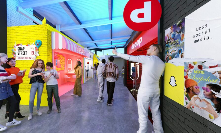 Snapchat debuts immersive AR ‘high-street’ with Boots and Depop