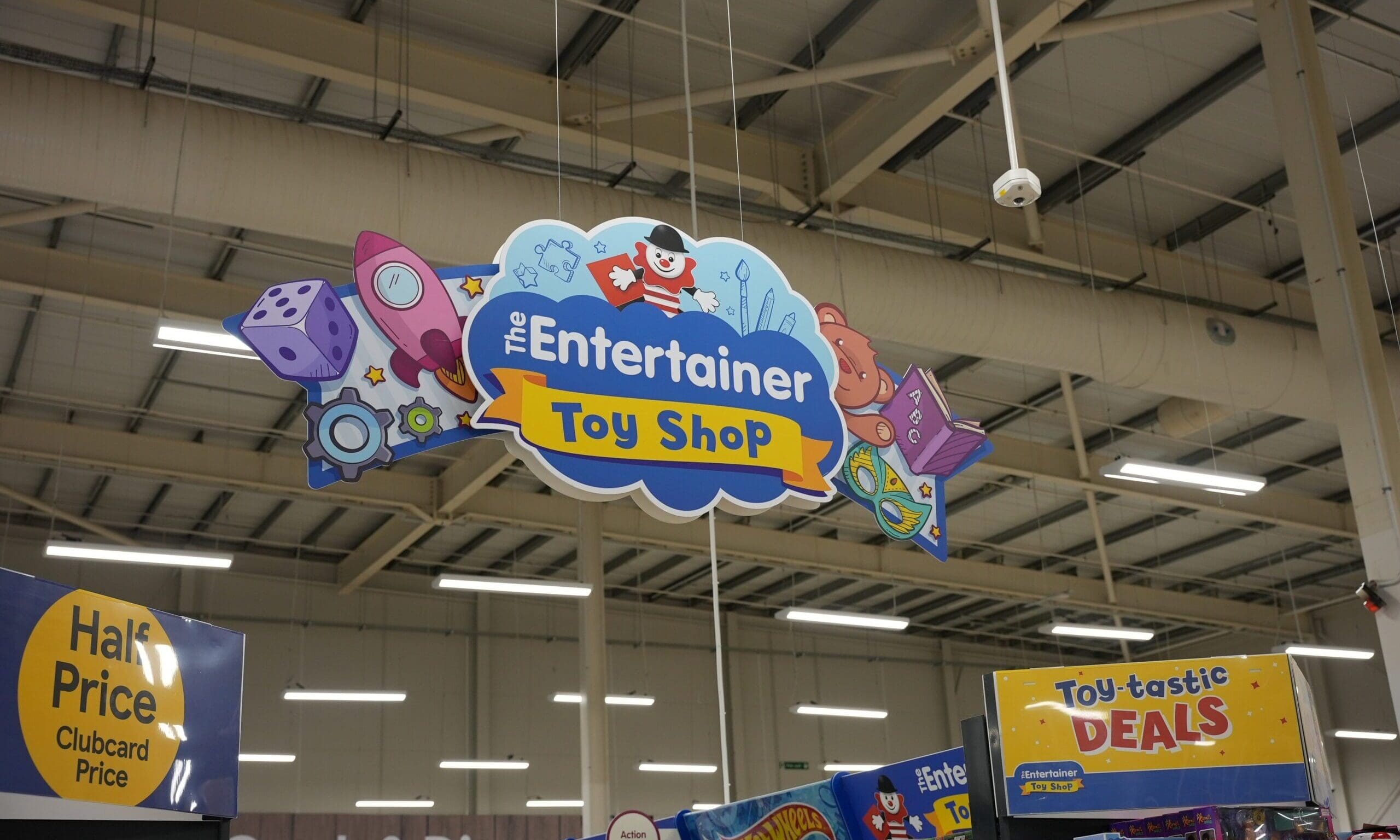The Entertainer rolls out over 850 concessions in Tesco stores