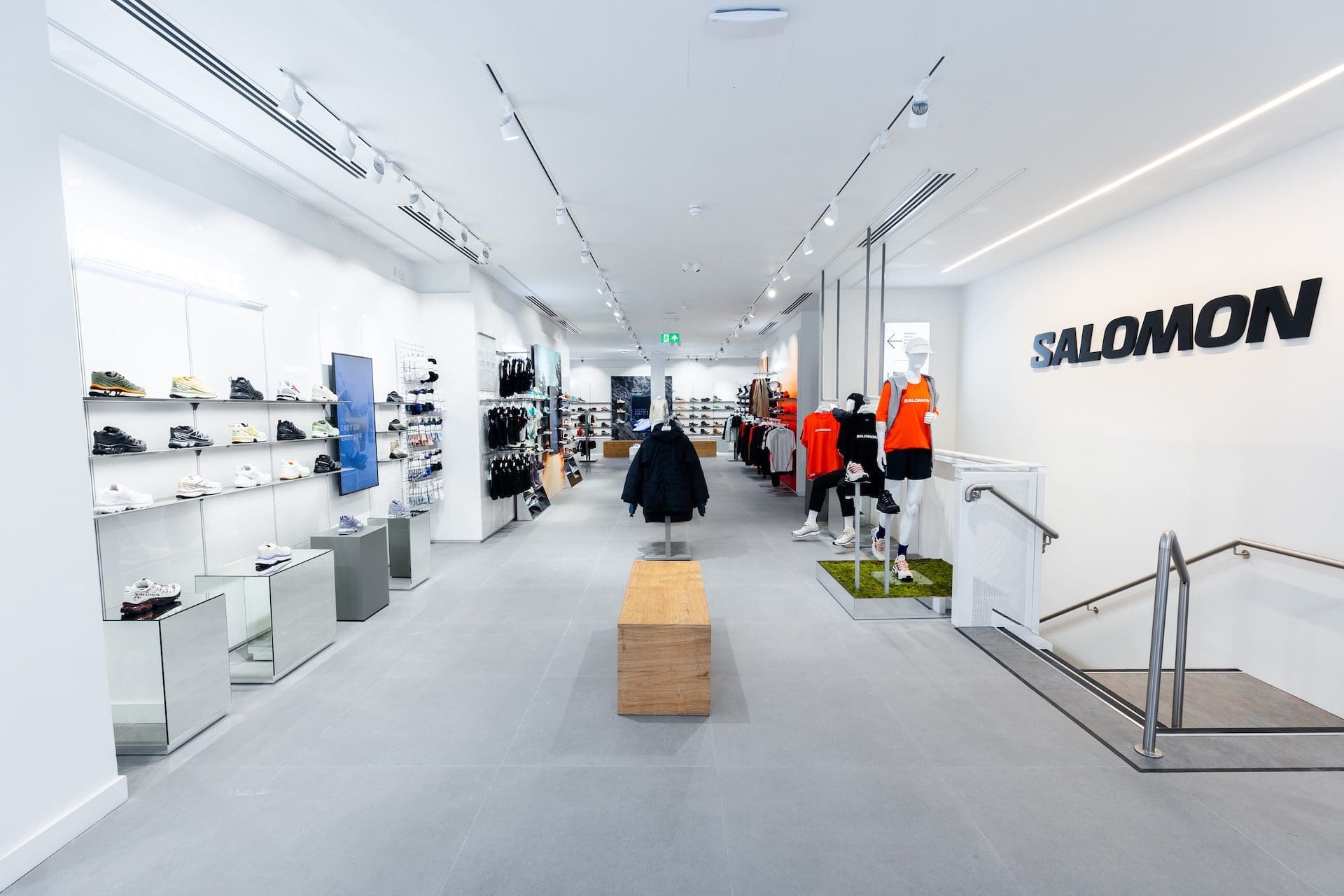 Salomon debuts in UK with two London stores