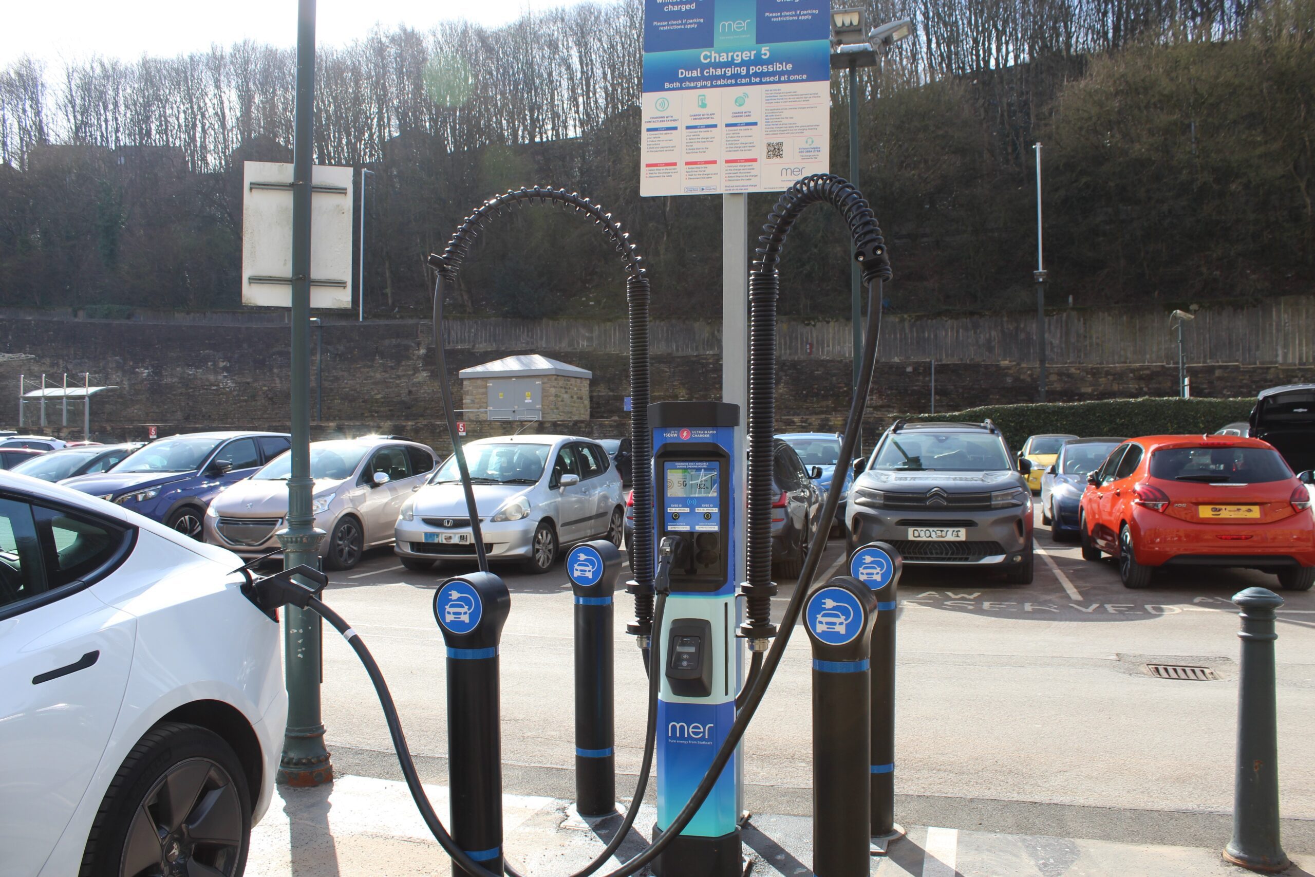 How are EV charging hubs boosting revenues for the retail sector?