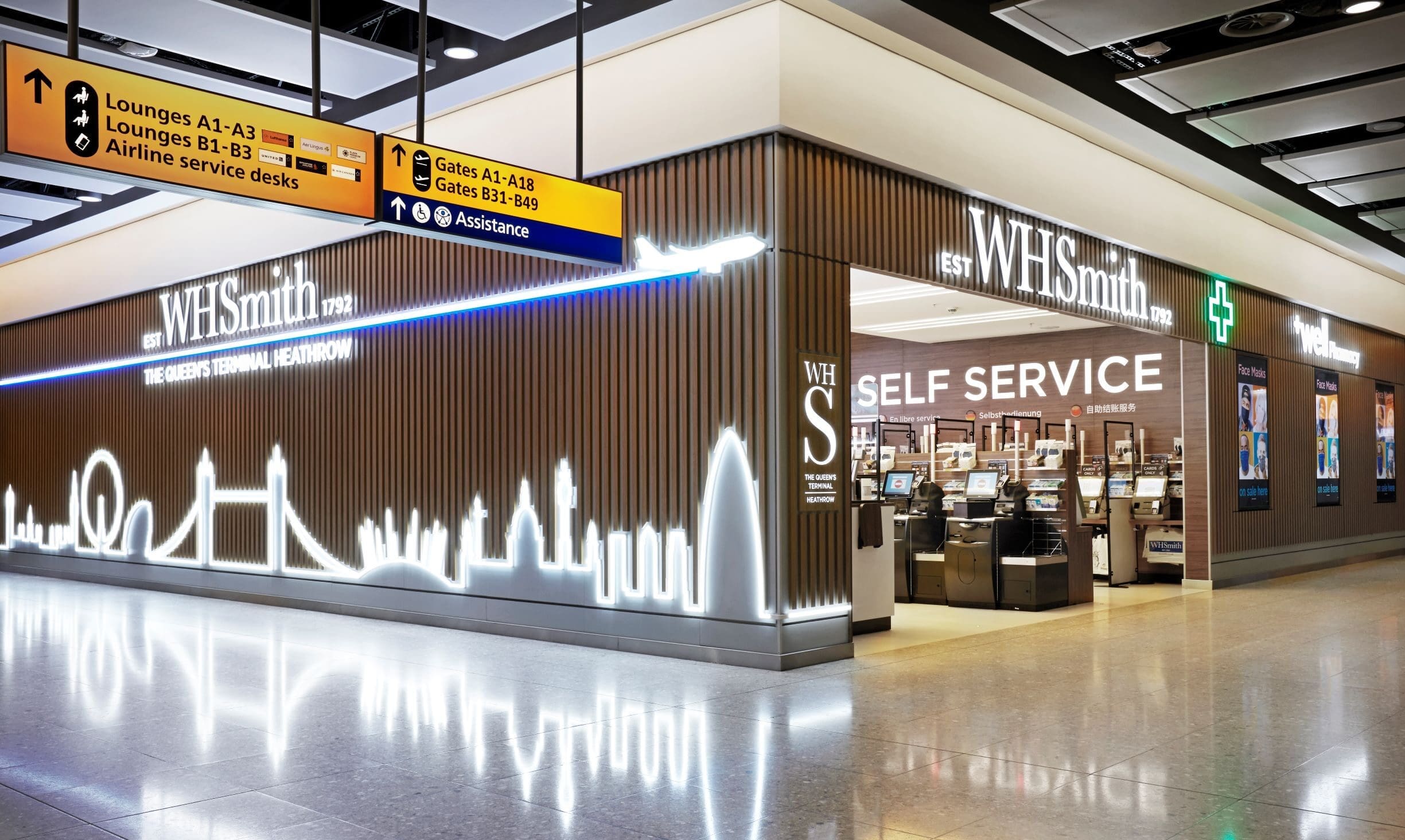 WH Smith HY revenues rise 5% but warns of Middle East ‘uncertainty’
