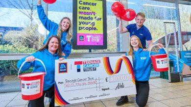 Aldi extends Teenage Cancer Trust fundraising target to £20m by 2031