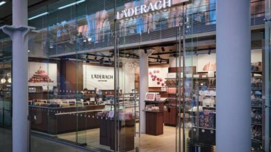 Läderach opens first UK transport hub store at St Pancras