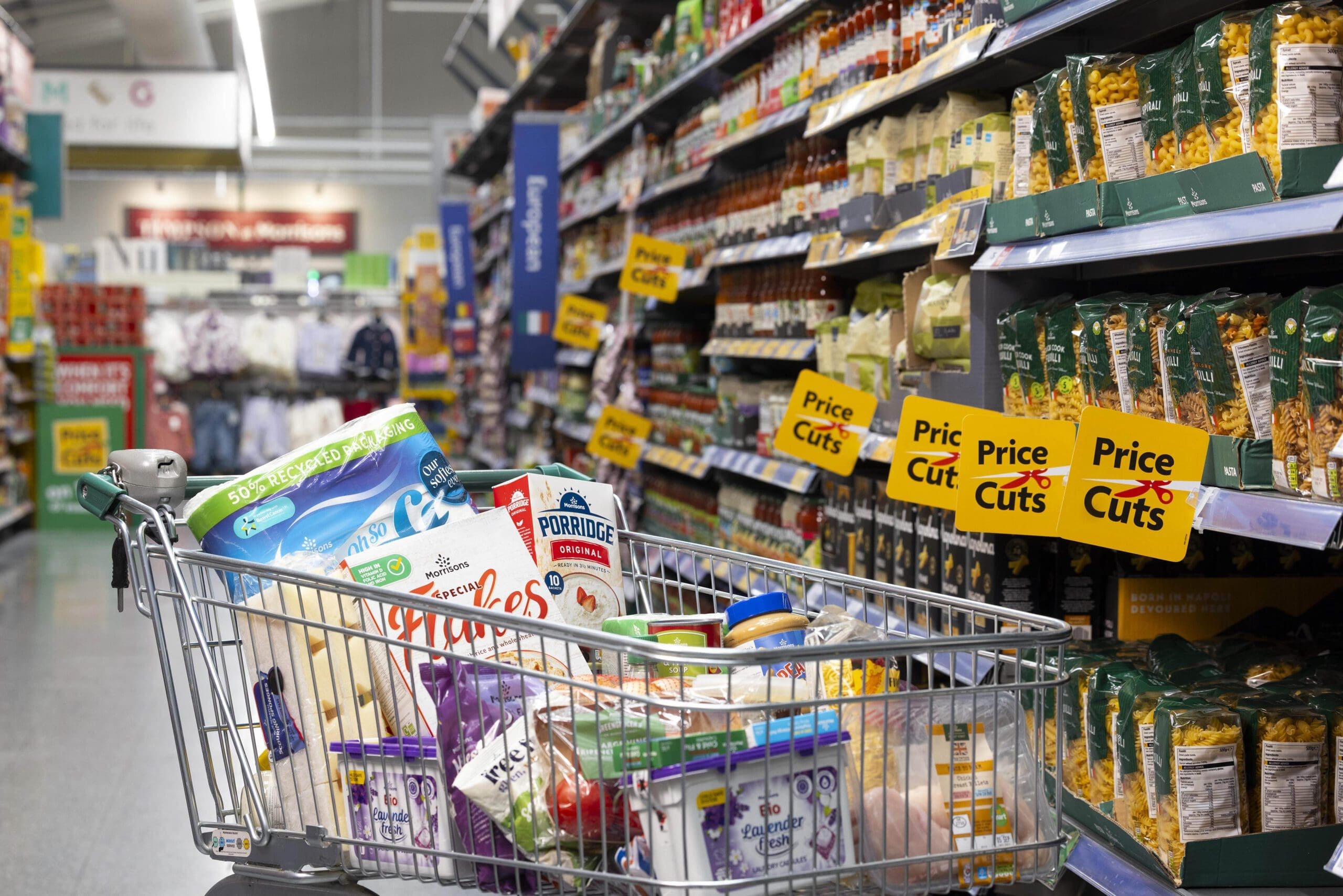 Morrisons cuts prices on 650 grocery staples
