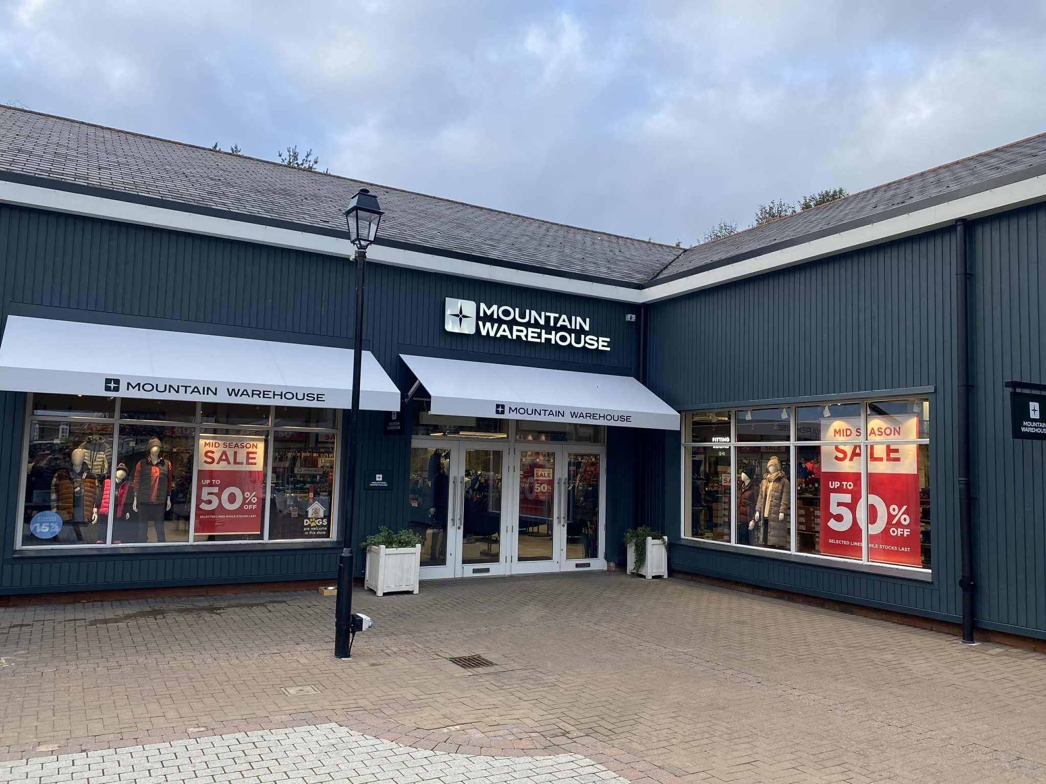 Mountain Warehouse doubles size of Caledonia Park store
